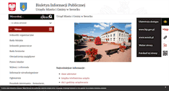 Desktop Screenshot of bip.serock.pl