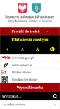 Mobile Screenshot of bip.serock.pl